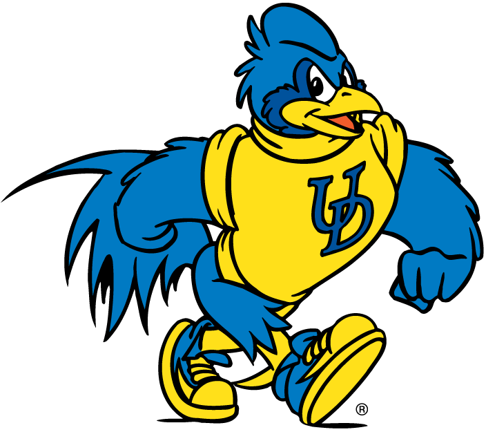 delaware blue hens 1993-pres mascot logo v5 diy DTF decal sticker